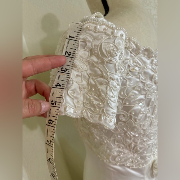 St. Tropez White Lace Wedding Dress - Picture 14 of 16